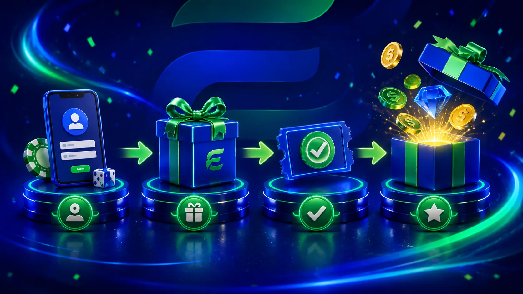 Esportes da Sorte Brazil bonus activation steps on mobile app